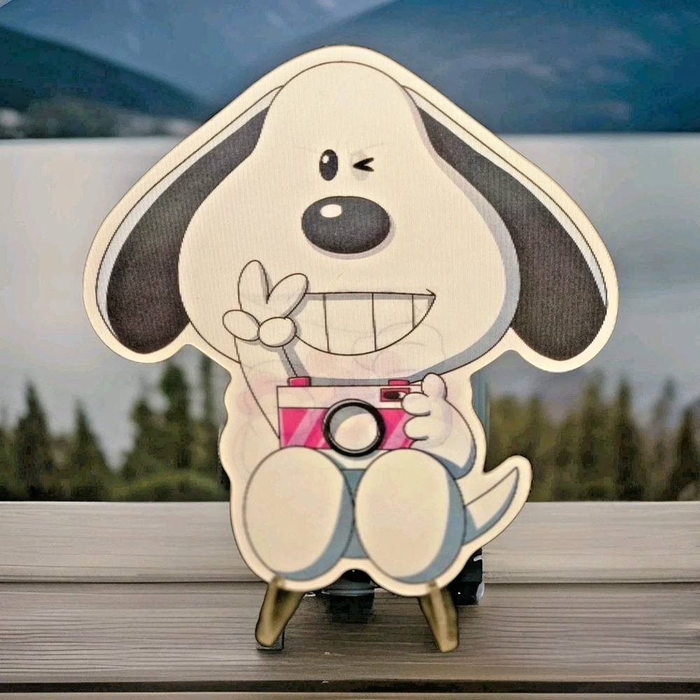 Peanuts Snoopy 3D Motion Lenticular Car Decal Sticker Peeker